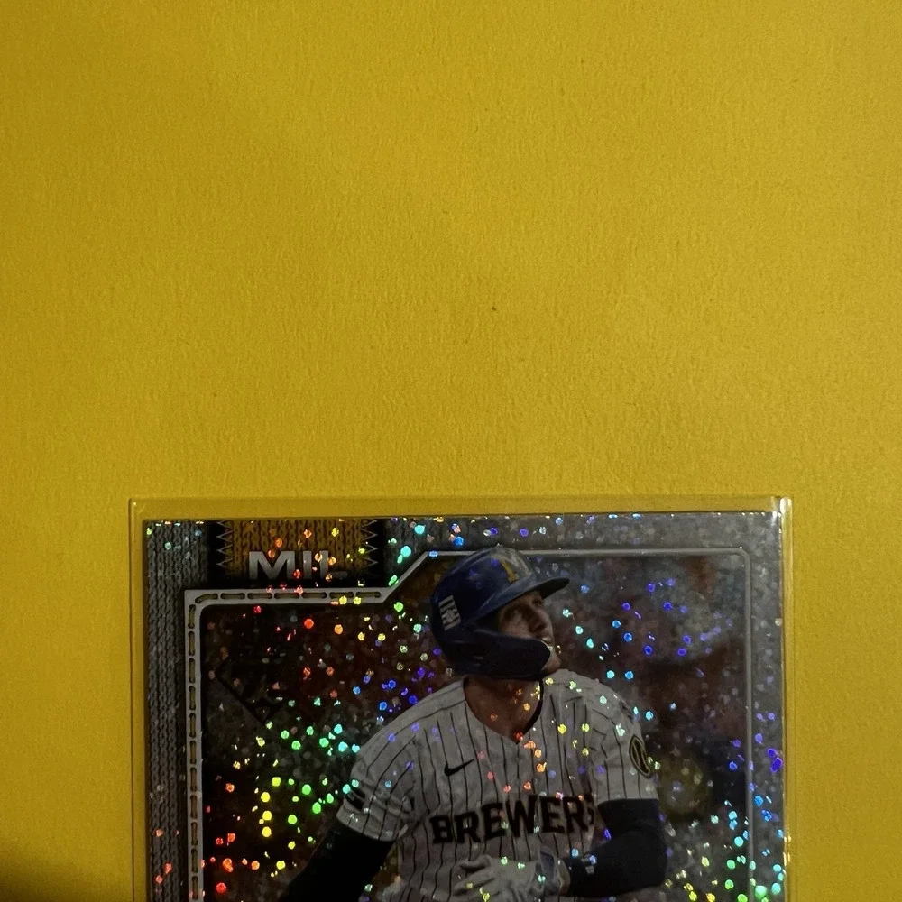 2026 Topps Series 1 Celebration Brice Turang #105 Confetti Foil‎ Brewers